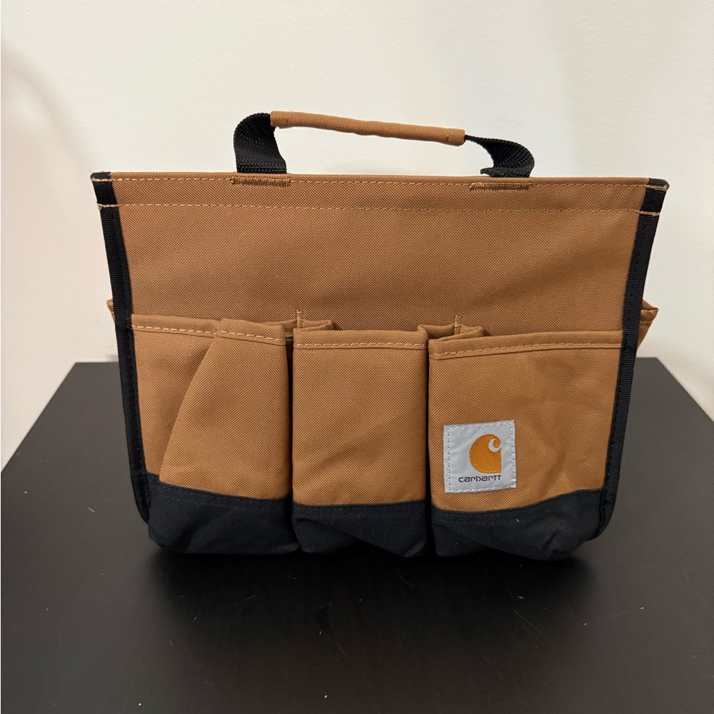 Carhartt Tan and Black insulated bottle/can holder